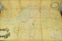 YATES (WILLIAM), a map of the County of Stafford from An Actual Survey Begun in the year 1769 and