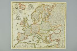 EUROPE, LEA (PHILLIP) & OVERTON (HENRY), 'A New Mapp of Europe Divided into it's Principall KINGDOMS