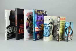 HARLEY-DAVIDSON AND HELLS ANGELS, a parcel of books to include 'Hell's Angels Europe, through The