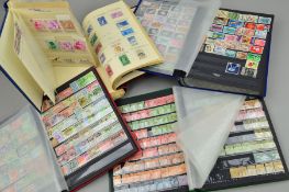 A MINT AND USED COLLECTION OF STAMPS, in five stockbooks