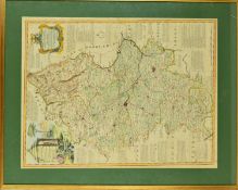 STAFFORDSHIRE, BOWEN (EMANUEL), 'An IMPROVED MAP of The COUNTY of STAFFORD Divided into its
