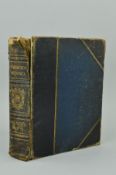 ENCYCLOPAEDIA BRITANNICA TENTH EDITION, VOLUME XXXIV MAPS, pub A & C Black, 1903, half leather