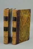 DICKENS, CHARLES, Little Dorrit (2 vols), 1st book edition, 1857, Pub Bradbury and Evans, half