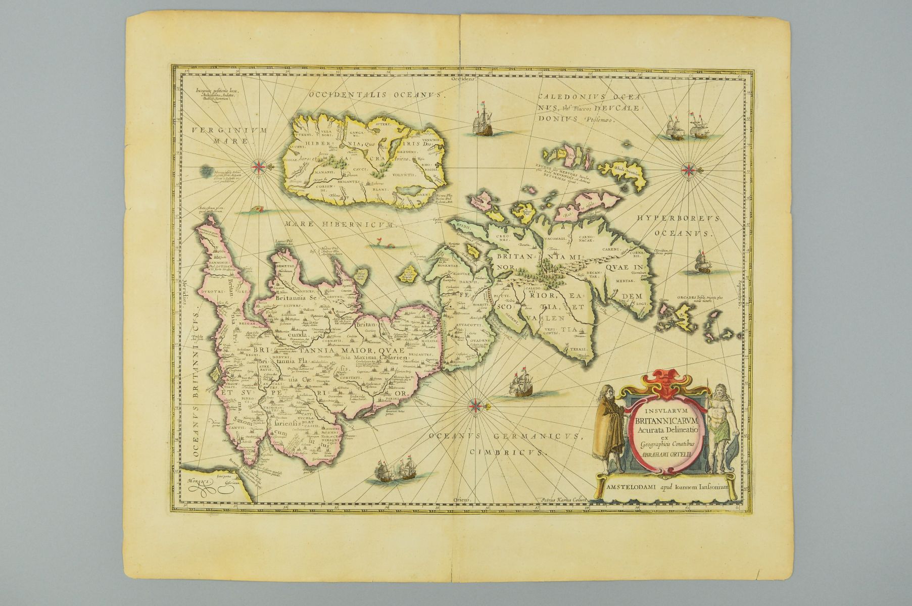 BRITISH ISLES, JANSSON (JAN), ENGRAVED BY VAN DER KEERE (PIETER) AFTER ORTELIUS (ABRAHAM)