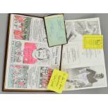 AN AUTOGRAPH BOOK, various signatures to include all four Beatles on a single page (provenance