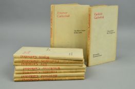 NINE BOOKS IN THE ENGLISH CATHEDRALS SERIES', published by Isbister & Co in the late 19th Century (