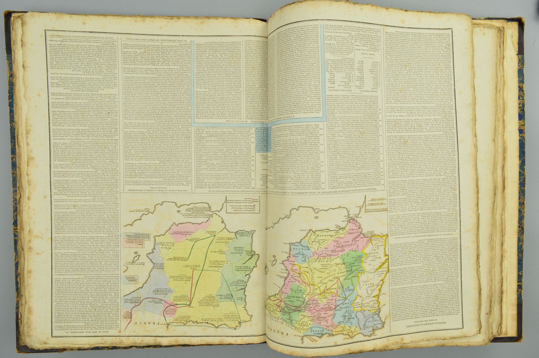 'LE SAGE'S HISTORICAL, GENEALOGICAL, CHRONOLOGICAL AND GEOGRAPHICAL ATLAS, 1st Edition, pub Gold & - Image 5 of 5