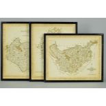 CARY, (JOHN), STAFFORDSHIRE, CHESHIRE AND LEICESTERSHIRE, three county maps from 'New and Correct