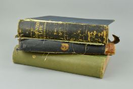 COUNTRY LIFE, three bound volumes (two distressed), covering July 1909 - Jan 1924, one volume