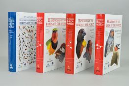 HANDBOOK OF THE BIRDS OF THE WORLD, volumes 14 and 15, 'New Species' special volume, plus '