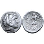 "Kingdom of Macedon, Kassander AR Tetradrachm. In the name and types of Alexander III. Amphipolis,