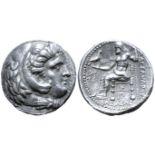 "Kingdom of Macedon, Alexander III 'the Great' AR Tetradrachm. Susa, circa 316-311 BC. Head of