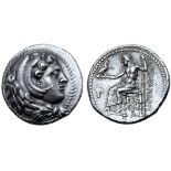 Kingdom of Macedon, Alexander III 'The Great' AR Tetradrachm. Babylon, circa 331-325 BC. Head of