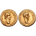Caligula AV Aureus. Rome, AD 40. C CAESAR AVG PON M TR POT III COS III, laureate head of Gaius '