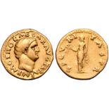 Otho AV Aureus. Rome, January - April AD 69. IMP OTHO CAESAR AVG TR P, bare head of Otho right /