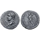 Vitellius AR Denarius. Tarraco(?), January - June AD 69. A VITELLIVS IMP GERMAN, laureate head left,