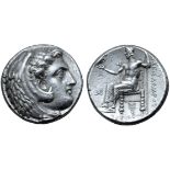 Kingdom of Macedon, Alexander III 'the Great' AR Tetradrachm. Susa, circa 324/3-323 BC. Head of