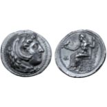 Kingdom of Macedon, Alexander III 'The Great' AR Tetradrachm. Babylon, circa 331-325 BC. Head of