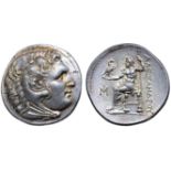 Kingdom of Macedon, Alexander III ‘the Great’ AR Tetradrachm. Civic issue of Miletos, circa 295-