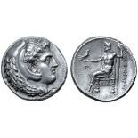 Kingdom of Macedon, Alexander III 'the Great' AR Tetradrachm. Susa, circa 322-320 BC. Head of