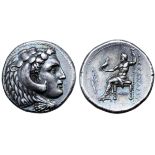 Kingdom of Macedon, Alexander III 'the Great' AR Tetradrachm. Uncertain mint in Greece or Macedon,