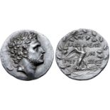 Kingdom of Macedon, Perseus AR Tetradrachm. Pella or Amphipolis mint, circa 174-173 BC. Zoilos,