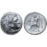 Kingdom of Macedon, Alexander III 'the Great' AR Tetradrachm. Susa, circa 316-311 BC. Head of