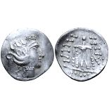 Celts in Eastern Europe AR Tetradrachm. Imitating the types of Thasos. Mint in the region of the