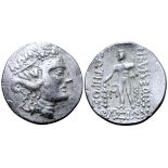 Celts in Eastern Europe AR Tetradrachm. Imitating the types of Thasos. Mint in the region of the