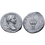 Trajan AR Tridrachm of Bostra, Arabia. AD 112-114. AYTOKP KAIC N?P TPAIANOC C?B ??PM ?AK, laureate