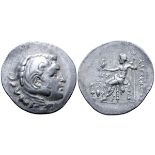 Aeolis, Temnos AR Tetradrachm. Civic issue in the name and types of Alexander III of Macedon.