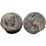 Hadrian Æ Diobol of Alexandria, Egypt. Dated year 16 = AD 131/2. AVT KAI TPAI A?PIA C?B, laureate,