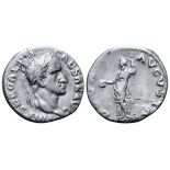 Galba AR Denarius. Rome, July AD 68 - January 69. IMP SER GALBA CAESAR AVG, laureate head right /