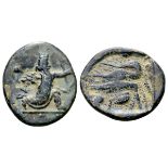 Persia, Achaemenid Empire Æ14. Time of Artaxerxes III to Darios III. Uncertain mint (Ephesos?),