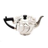 IRISH SILVER TEA POT