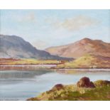 Samuel McLarnon, UWS - CALM DAY, CONNEMARA - Oil on Board - 10 x 12 inches - Signed