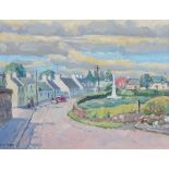 Robert Taylor Carson, RUA - KIRKPATRICK, DURHAM - Oil on Canvas - 12 x 16 inches - Signed