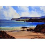 David Overend - CULDAFF, COUNTY DONEGAL - Coloured Print - 6 x 8 inches - Signed