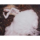 Steven Brown - SLEEPING BEAUTY - Coloured Print - 14 x 18 inches - Unsigned