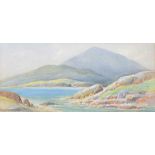 George W. Morrison - MUCKISH ROSAPENNA, COUNTY DONEGAL - Watercolour Drawing - 6 x 14 inches -