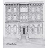 Irish School - HM PRISON, BELFAST - Black & White Print - 8 x 7 inches - Unsigned