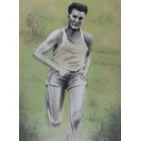 Joy Mary Clements, RUA - CROSS COUNTRY - Pastel on Paper - 20 x 14 inches - Signed Verso