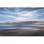 Eileen Meagher - EVENING LIGHT, BULL ISLAND, DUBLIN - Oil on Canvas - 20 x 30 inches - Signed