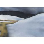 Holly Nixon - BLACKHILL, HILL ROLLING - Pastel on Paper - 22 x 32 inches - Signed in Monogram