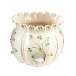 SECOND PERIOD BELLEEK PLANTER