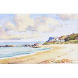 Samuel McLarnon, UWS - BALLYCASTLE, COUNTY ANTRIM - Watercolour Drawing - 9 x 13 inches - Signed