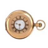 OMEGA 9CT GOLD POCKET WATCH