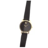 MOVADO 14CT GOLD-CASED LADY'S WRIST WATCH