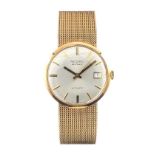 GENT'S 9CT GOLD RECORD WRIST WATCH