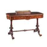 VICTORIAN WALNUT WRITING DESK